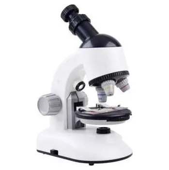 Výuková hračka Dětský mikroskop + příslušenství, bílý