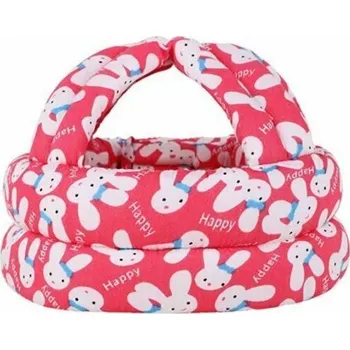 Dětská zábrana Dětská ochranná helma TopQ Červená s králíčky