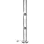 SLAMP LALFM00PRS00000NMTEU La Lollo Floor prisma/silver, designová stojací lampa se stmívačem, 3x12W LED E27, výška 163cm