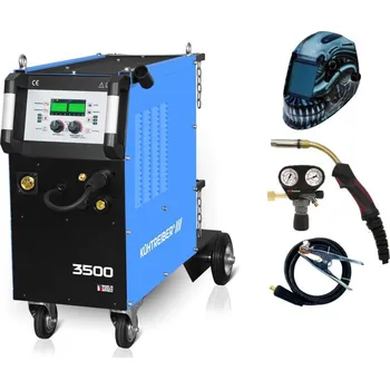Svářečka Kühtreiber KITin 3500 Multi MIG Synergic + hořák + ventil GCE + kukla Predator