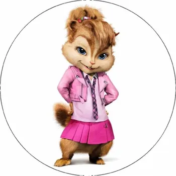 Jedlá dekorace na dort Jedlý papír Alvin a chipmunkové Britanny 19,5 cm