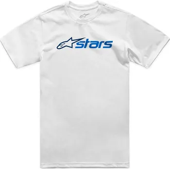 Pánské tričko ALPINESTARS triko BLAZE 2.0 CSF TEE white/navy/blue - S
