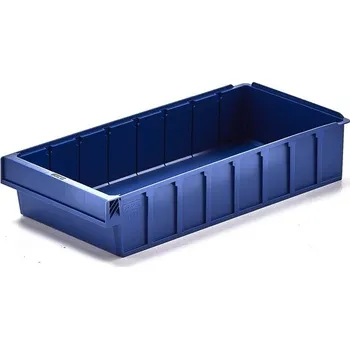 Plastový box DETAIL, 500x230x100 mm, modrý