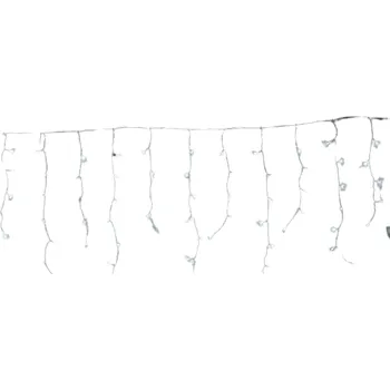 Venkovní osvětlení ACA Lighting LED vánoční světelný závěs, 3x2m, studená bílá, IP44, 240 LED