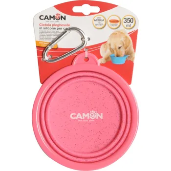 Miska pro psa CAMON MISKA CESTOVNÍ SILIKONOVÁ 350 ml