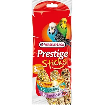 Pro ptáka VL Prestige Sticks pro andulky Triple Variety 3x30g