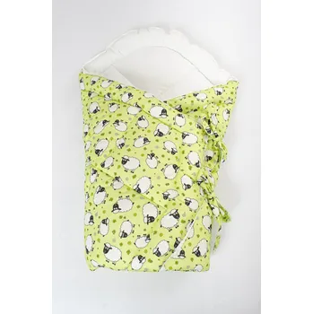 Zavinovačka Rychlozavinovačka beránci na zelené - 75x75 cm, tkanice