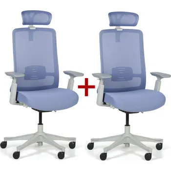 Kancelářská židle MARRY 1+1 ZDARMA, modrá