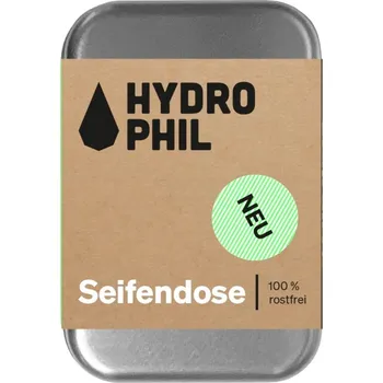 Mýdlo Hydrophil Hliníkové pouzdro na mýdlo s odkapávací miskou