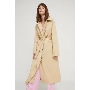 Dámský kabát Kabát HUGO 50511861 béžová 80X, vel. 34