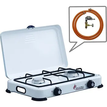 Vařič BM Vařič plynový dvouplotýnkový Multifire II - na 2 kg PB láhev