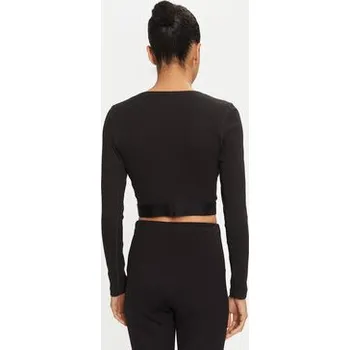 Dámská halenka Calvin Klein Underwear Halenka 000QS7217E Černá Slim Fit M