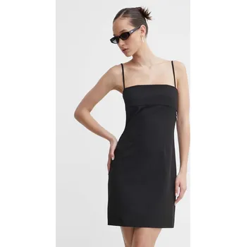 Dámské šaty Šaty HUGO černá barva, mini, 50510442 99X, vel. 34