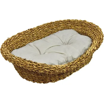 Pelíšek pro psa Vingo Nízký pelech pro psa s polštářem