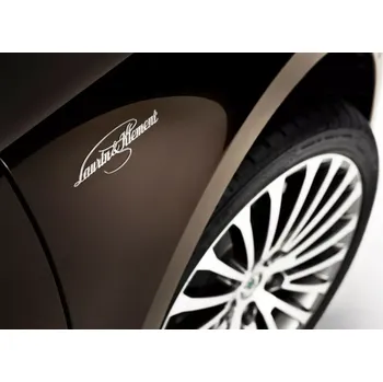 Znak automobilu Emblém na blatník Laurin Klement- ORIGINÁL Škoda Auto (3T0853431A2ZZ)