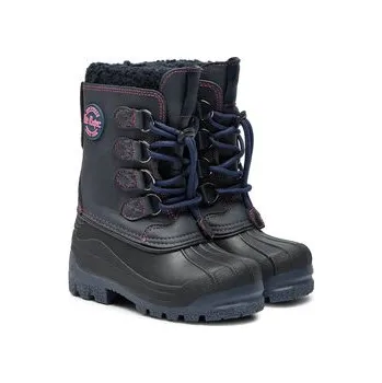 Dívčí obuv Sněhule Lee Cooper LCJ-24-44-2843K Tmavomodrá 33