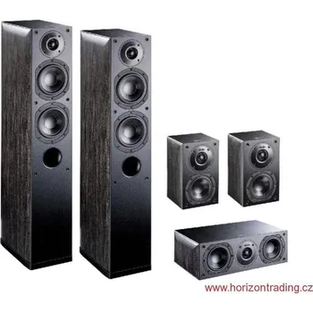 Elektronika Indiana Line NOTA X Home Cinema set 5.0 Black - Sada 5.0 reprosoustav NOTA X