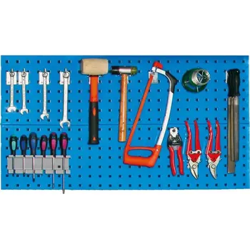 PD - 02 - 150 plech perforovaný - panel na nářadí, modrý RAL 5015