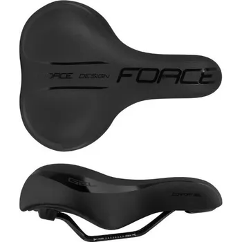 Sedlo na kolo Sedlo Force Comfort Gel Lady turistické, černé