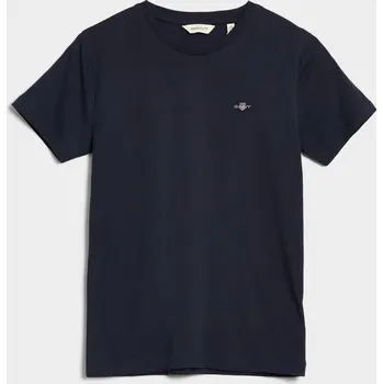 Dívčí tričko TRIČKO GANT SHIELD SS T-SHIRT EVENING BLUE