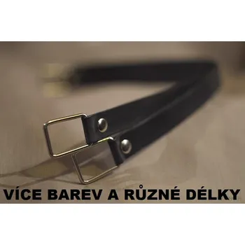 Kabelka Kožená ucha se spojkou - polotovar na kabelku (MOŽNOST VÍCE BAREVNÝCH VARIANT / Leather handbag handles with rectangular link)