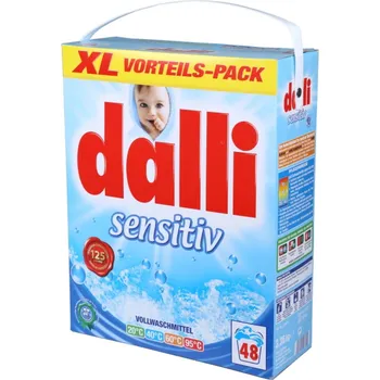 Prací prášek Dalli Sensitiv Prášek na praní XL 48 Pracích cyklů