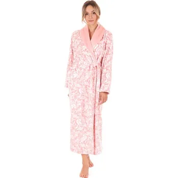 Dámský župan Dámský Župan s Límcem Flora růžová perla 25 56 3053 - XL