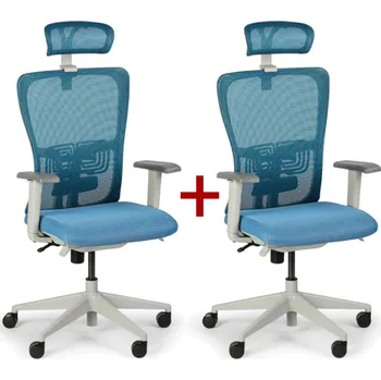 Kancelářská židle GAM 1+1 ZDARMA, modrá