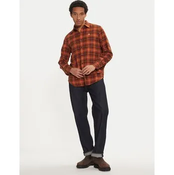 Pánská košile Timberland Košile TB0A6V7EEHG1 Oranžová Regular Fit S