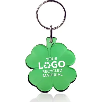 Přívěsek na klíče Čtyřlístek Akryl, standard kroužek 1000ks