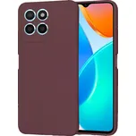 Kryt Honor X6 / X8 5G / 70 lite Techsuit SoftFlex - Plum red