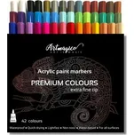Artmagico akrylový popisovač s Extra jemným hrotem (0,7 mm) 42 ks | 80036