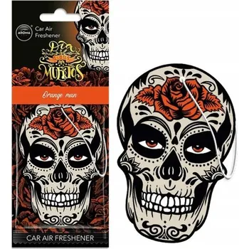 Autokosmetika Osvěžovač vzduchu muertos Skull Orange Man Island