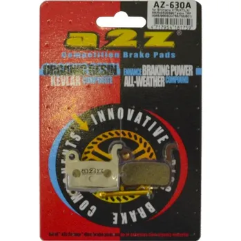 Brzda na kolo Brzdové destičky A2Z Organické AZ-630A