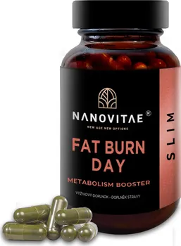 Spalovač tuku Nanovitae Fat Burn Day Metabolism Booster 80 cps.