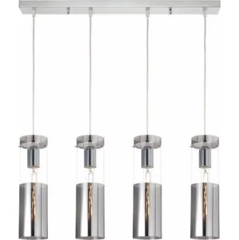 ACA DECOR Závěsné svítidlo DEJAVU max. 4x40W/E27/230V/IP20, barva chromu