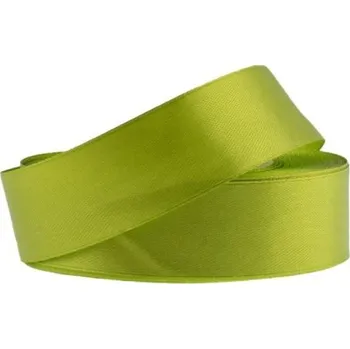 Stuha Stuha saténová 25mm/32m - zelené jablko - 601263