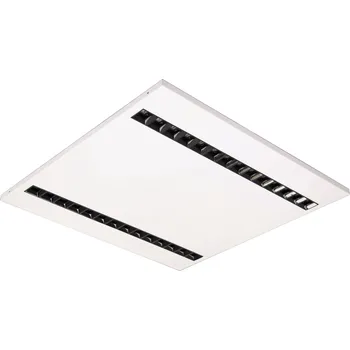 MODUS ES6000, LED 840, vestavný čtverec A, modul 600, 2x černý reflektor, optika 80°, driver 1050mA