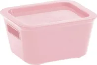 Zahradní úložný box Tontarelli Úložný box BELLA S s víkem - 0,68 l růžová 8034527602 8034527602