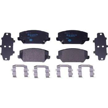 Brzdová destička Sada brzdových destiček, kotoučová brzda HELLA 8DB 355 037-701