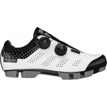 Pánské cyklistické tretry Cyklistické tretry FORCE MTB POINTS LADY, bílo-černé, vel. 38, 40