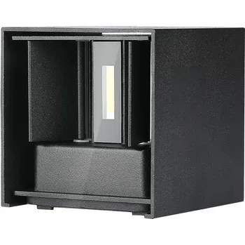 Černé fasádní LED svítidlo hranaté 11W IP65 - Teplá bílá - LED Solution - 218529 - 218529