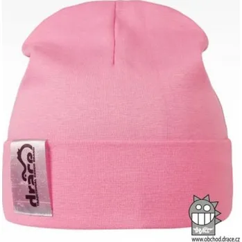 Čepice Dráče Dětská bavlněná čepice York 02 - růžová, 48-50