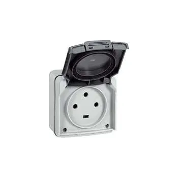 vypínač PLX55 ZÁS. 3P+T 20A ŠEDÁ *091656 Legrand