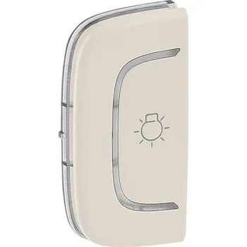 vypínač Valena ALLURE krytka 1 modulová pro MYHONE levá symbol světla barva béžová*755529 Legrand