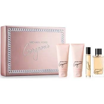 Kosmetická sada Michael Kors Gorgeous Set I - EDP 100 ml + EDP 10 ml + sprchový gel 100 ml + tělové mléko 100 ml Dárková sada