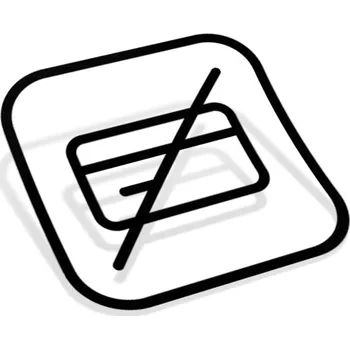 Samolepicí dekorace na vozidlo Samolepka Cash Only (pouze hotovost) - 6x6