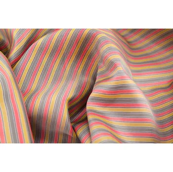 Podšívka acetát viskóza barevná pruhovaná