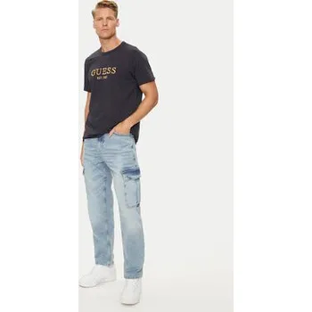 Dámské džíny Guess Jeansy 166573 Modrá Regular Fit 34_32