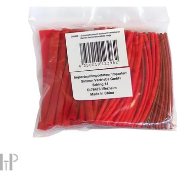 Hi-Fi komponenty Blanko Heat Tube RED - Sada smršťovacích bužírek